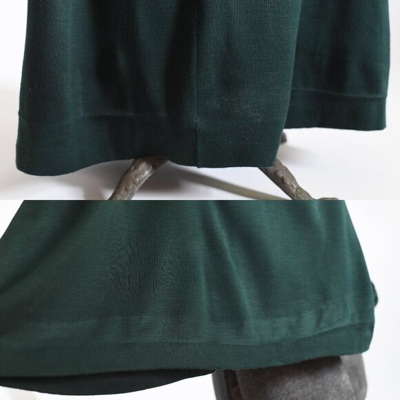 Vintage 1970s XS Green Short Sleeve Maxi Sweater Dress | by Hubba Hubba - Picture 9 of 9